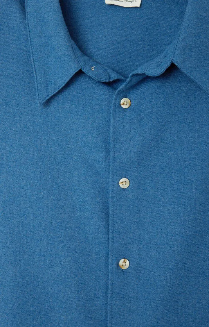 MEN'S SHIRT DAKOTA - MEDITERRANEE CHINE