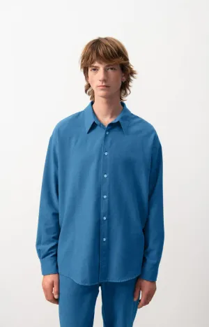 MEN'S SHIRT DAKOTA - MEDITERRANEE CHINE