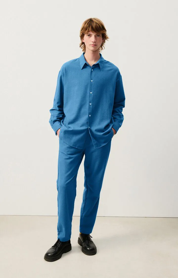 MEN'S SHIRT DAKOTA - MEDITERRANEE CHINE