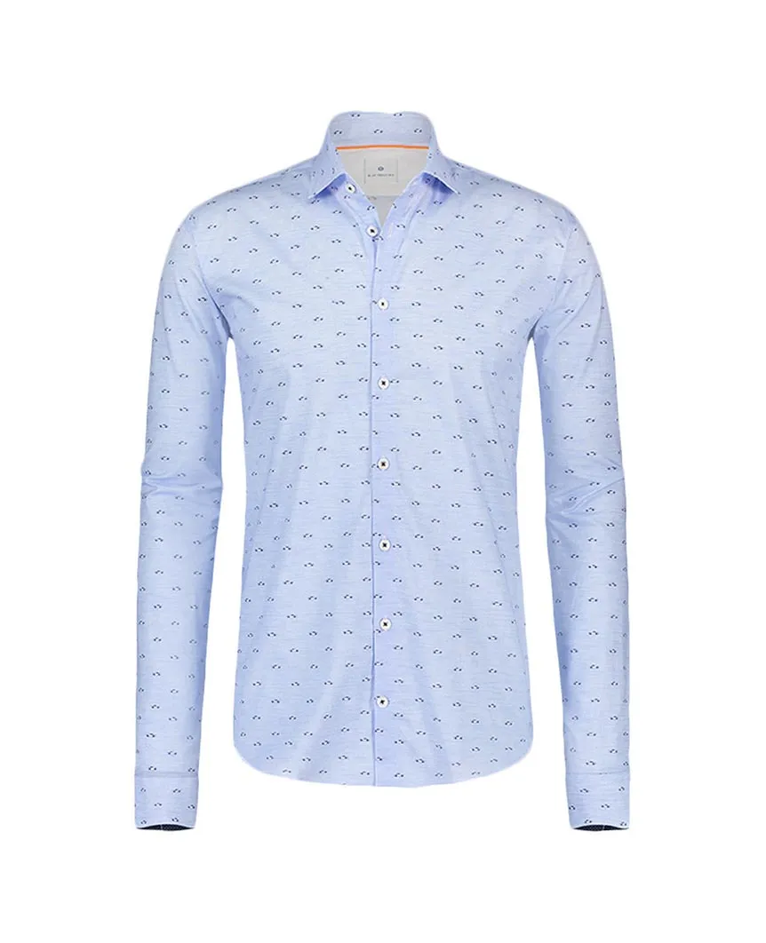 Micro Car AOP Chambray Blue