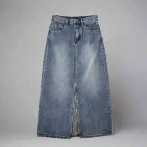 Modern Classic Denim Skirt