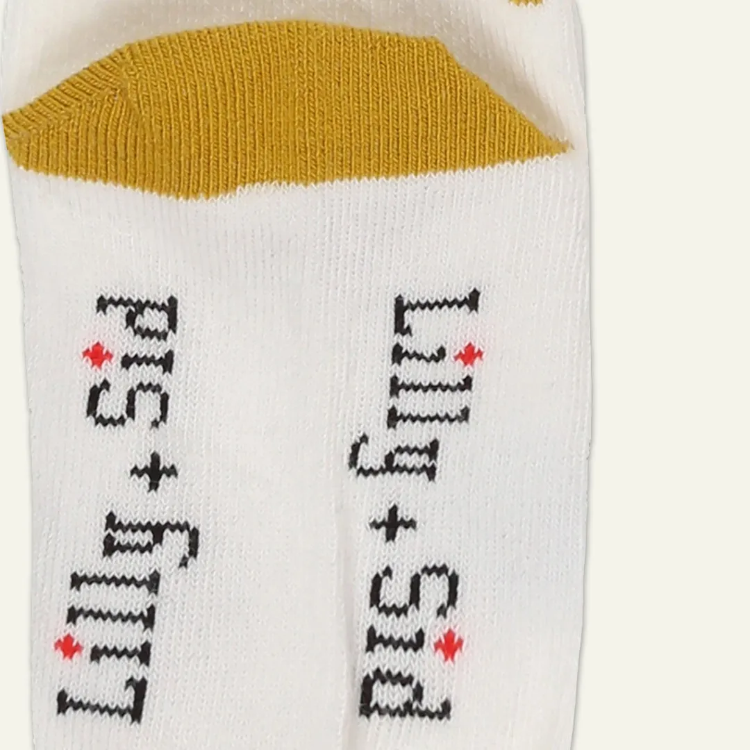 Multicolored Butterfly Print Socks