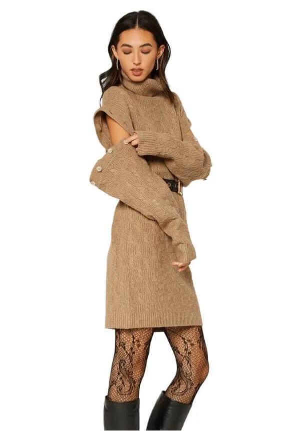 Neema Cable Knit Dress