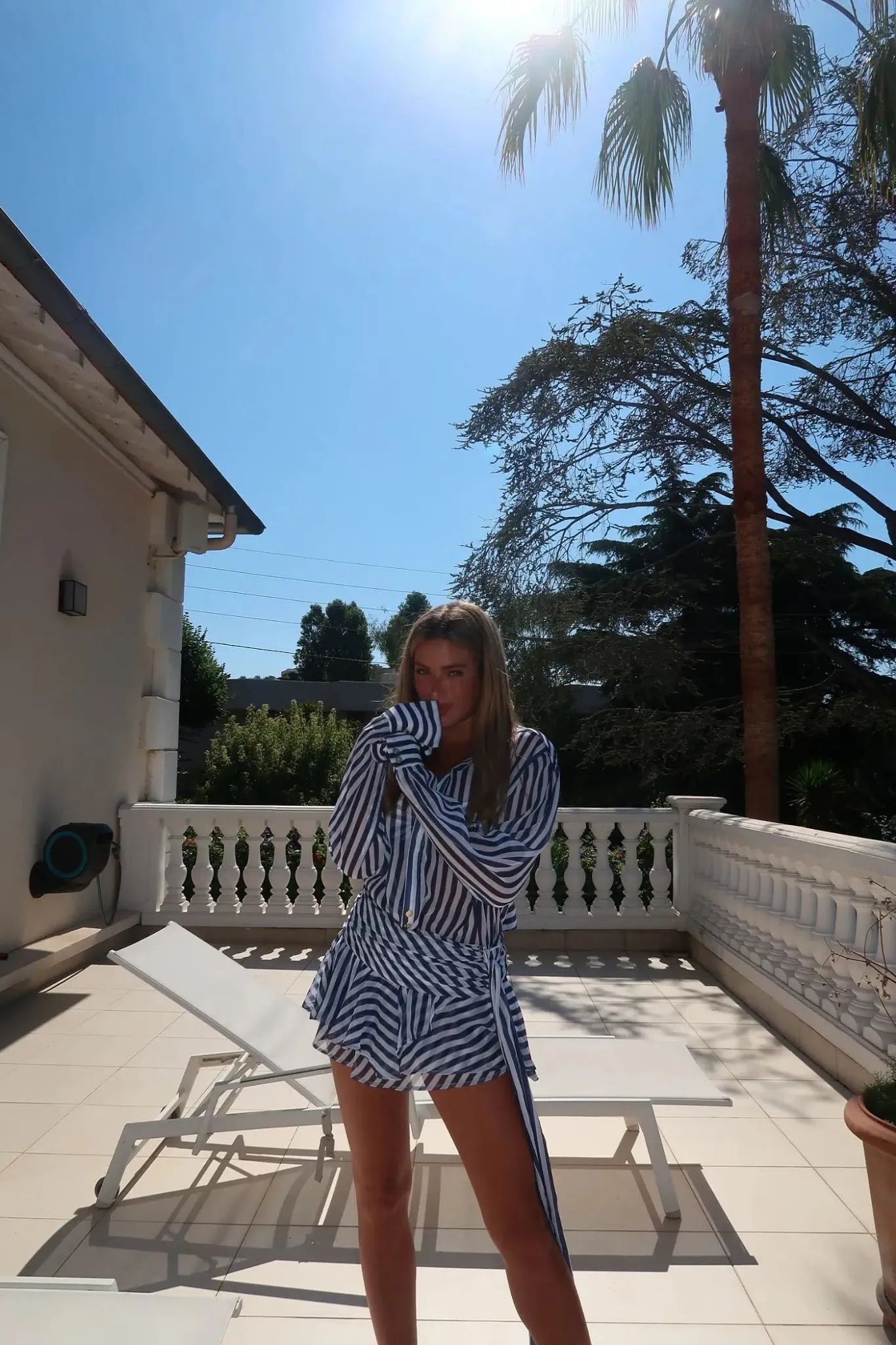Neomi Skirts in Ocean Stripes