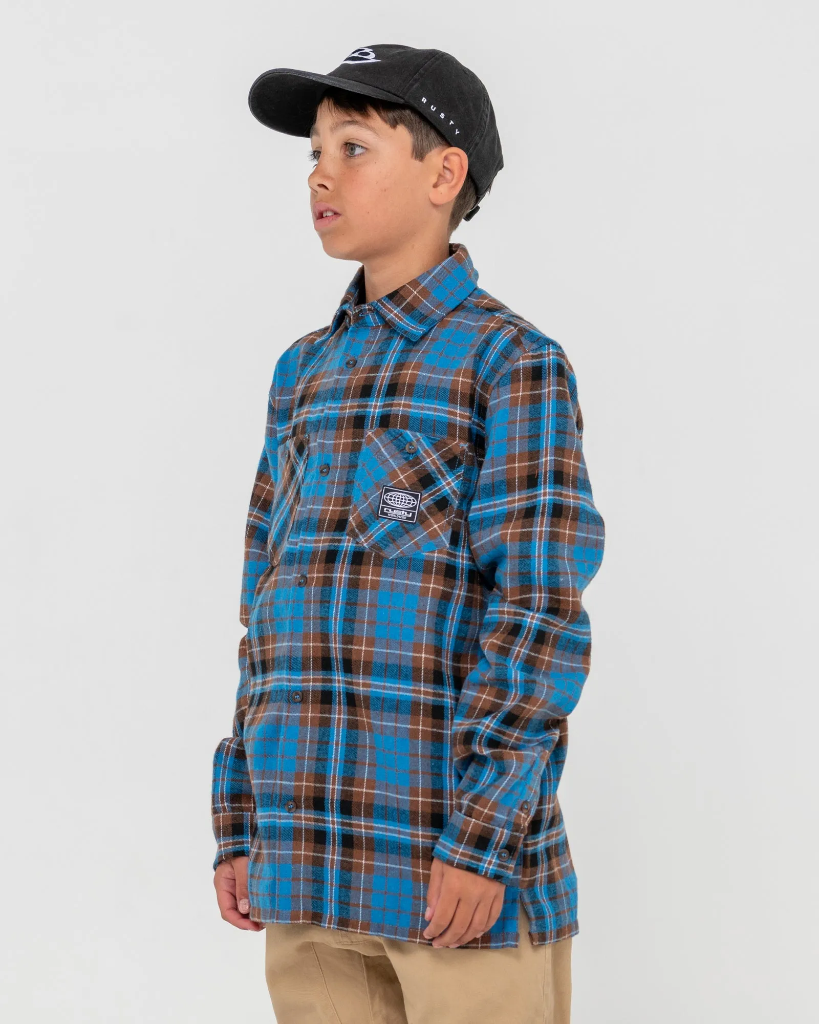 Neon Dreams R2K Flannel Shirt Boys