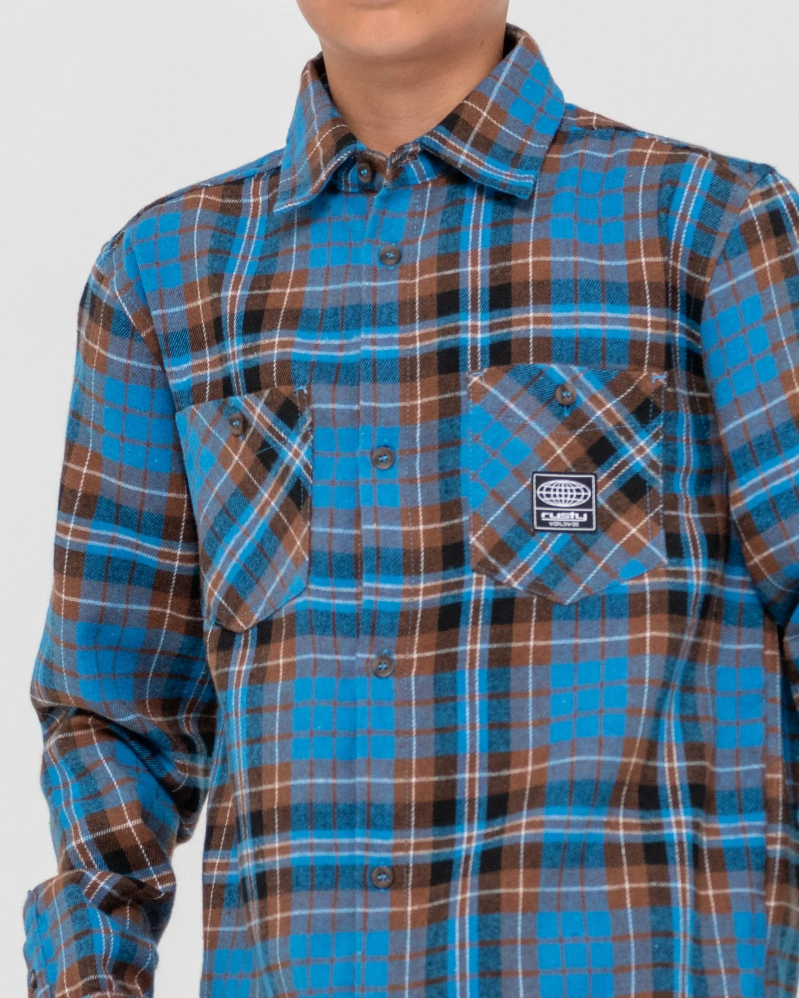 Neon Dreams R2K Flannel Shirt Boys