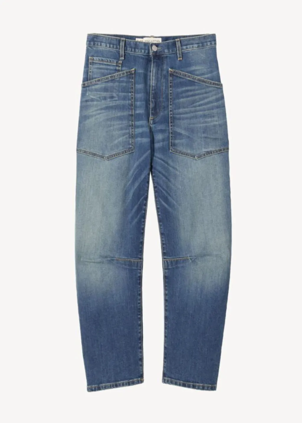 Nili Lotan Shon Jean in Classic Wash