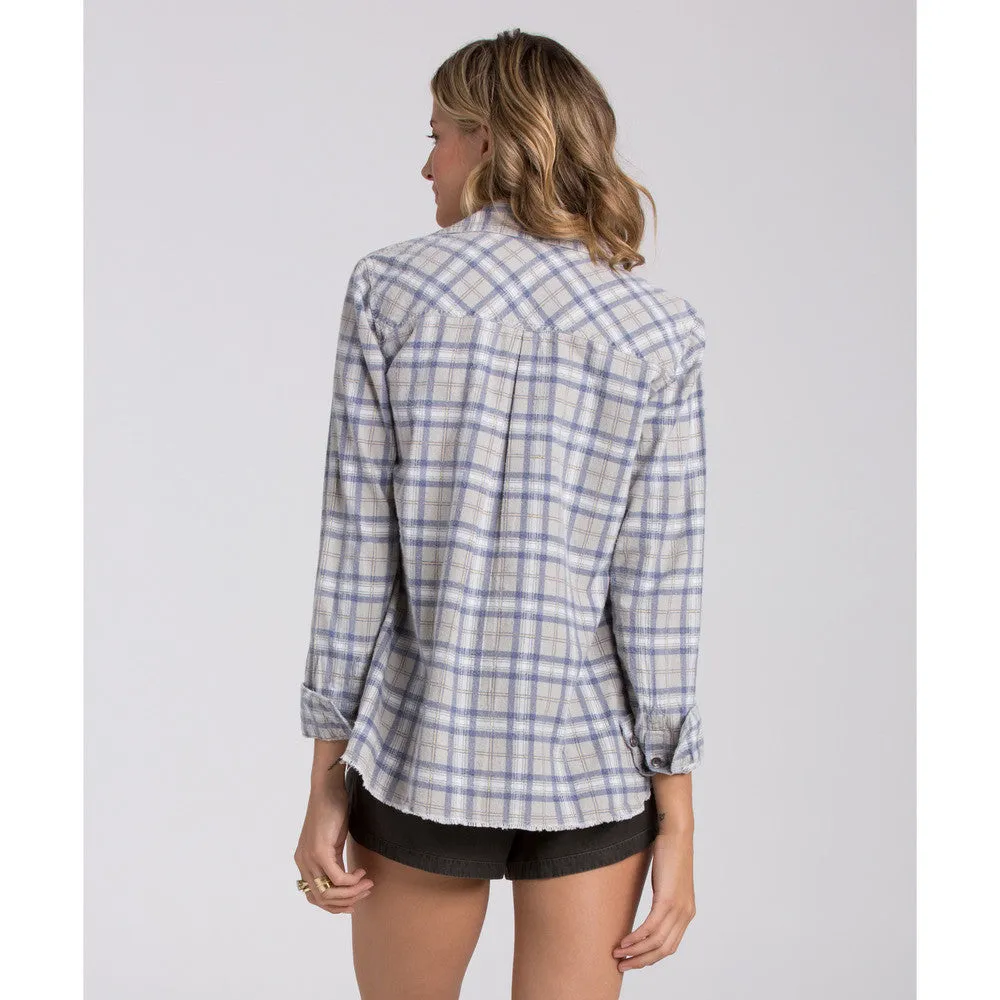 ONE OF A KIND Malibu Mermaid Flannel MOJO MEDICINE by: Lydia's Lyds