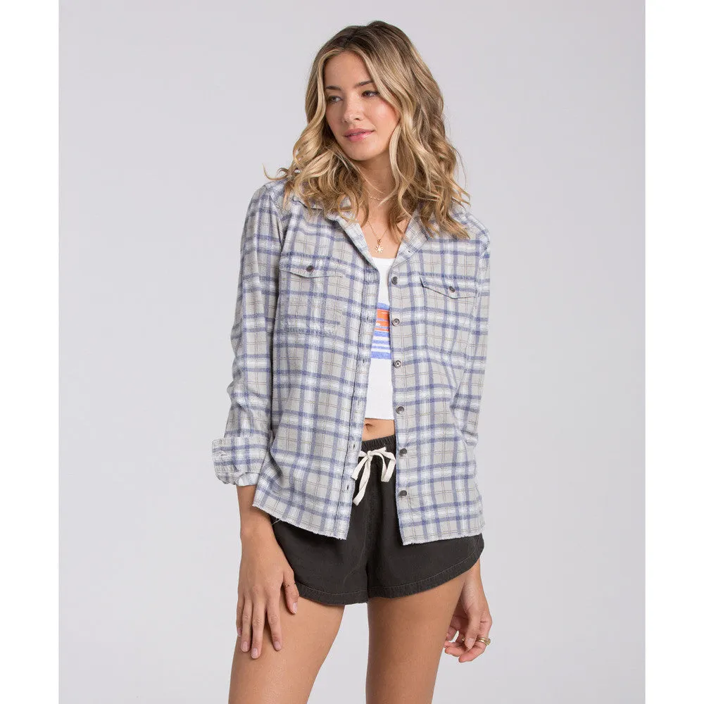 ONE OF A KIND Malibu Mermaid Flannel MOJO MEDICINE by: Lydia's Lyds