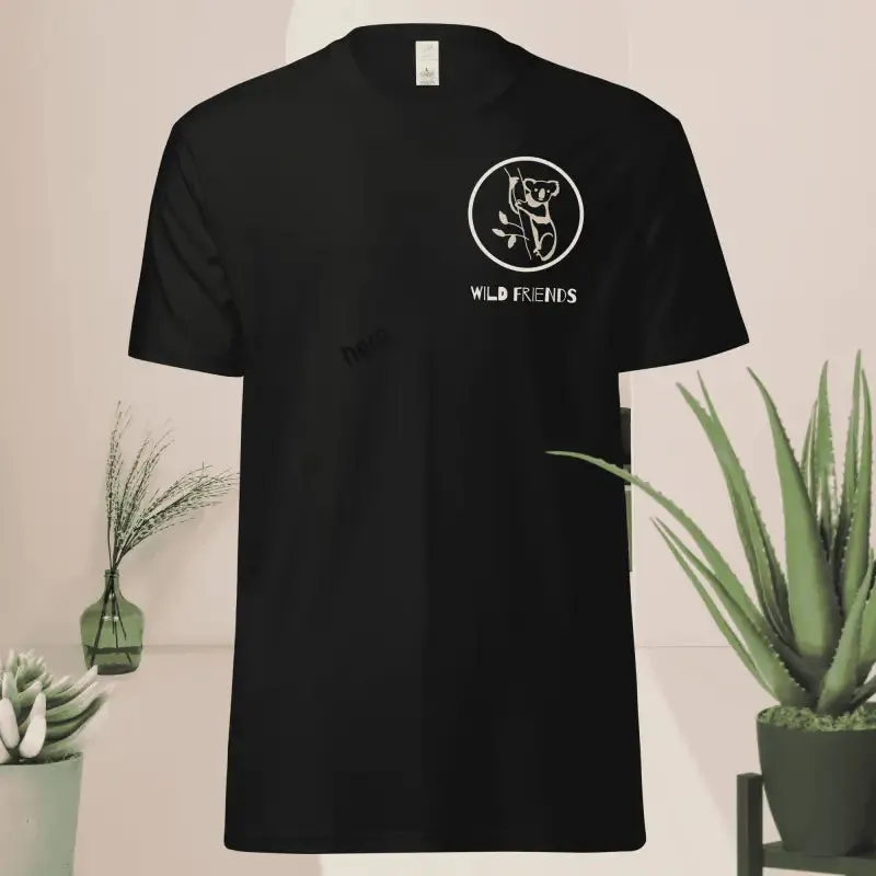 Organic Black Cotton Tee