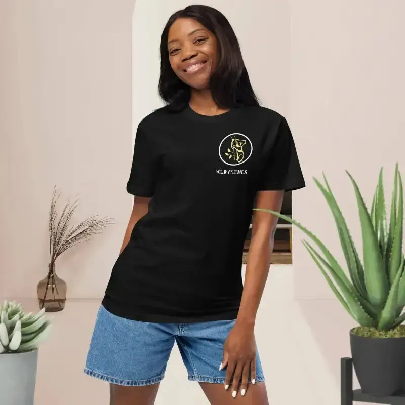 Organic Black Cotton Tee