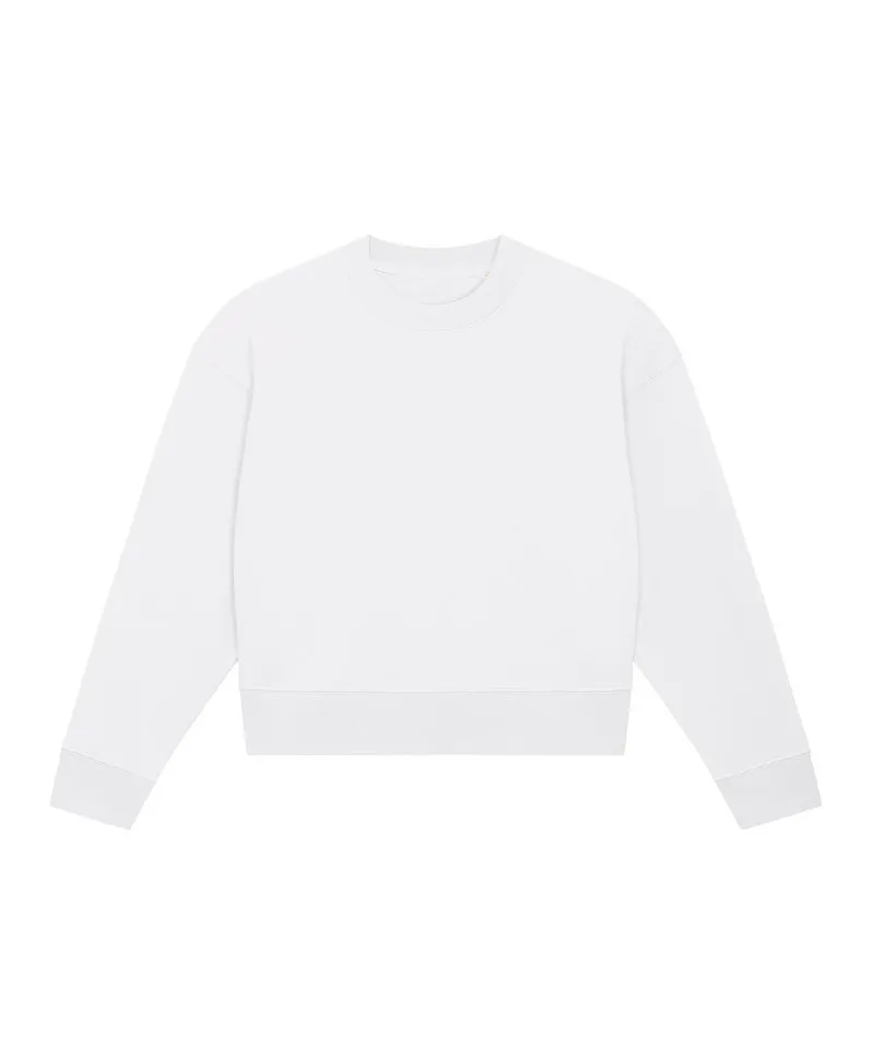 Organic Cropped Sweatshirt: Womens
