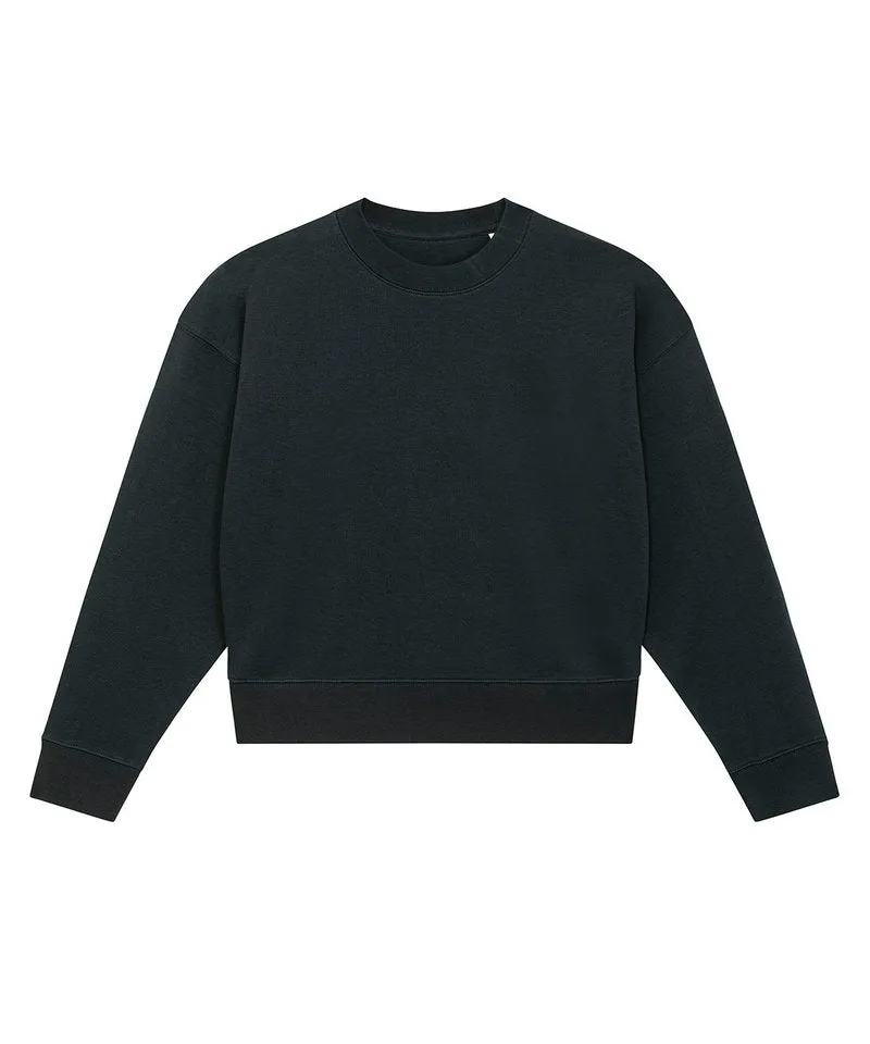 Organic Cropped Sweatshirt: Womens