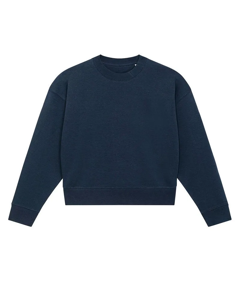 Organic Cropped Sweatshirt: Womens