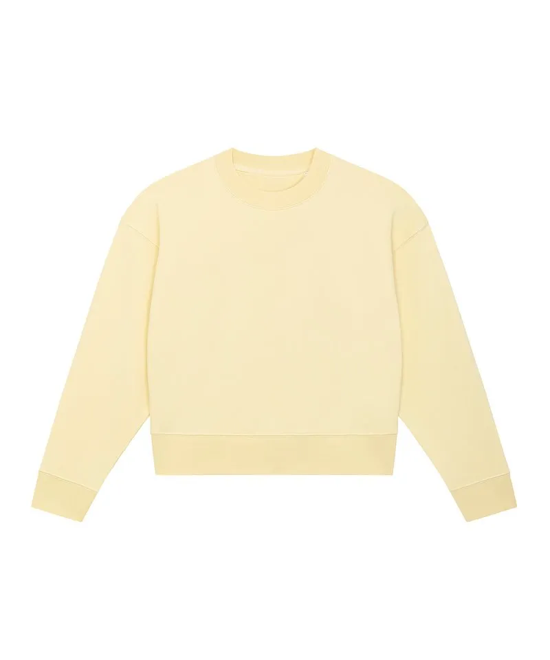 Organic Cropped Sweatshirt: Womens