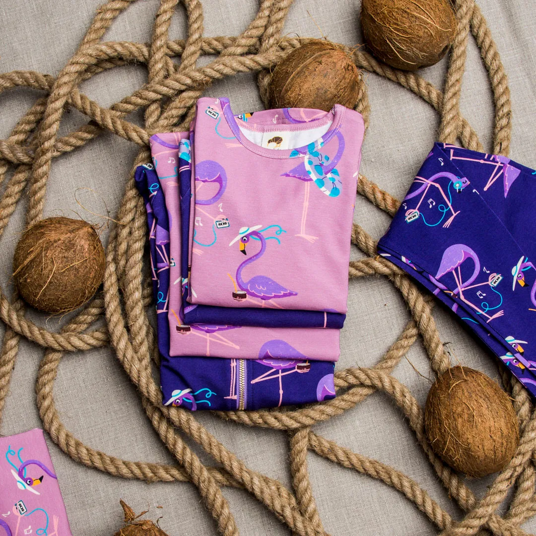 Pink Flamingo T-shirt - LAST ONE! 7-8 years