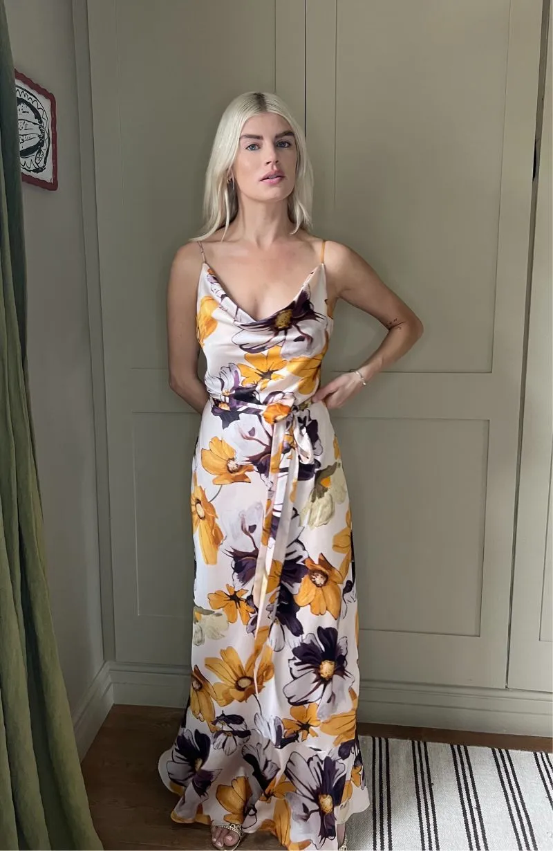 Pollenca Floral Dress