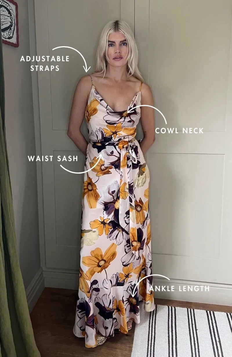 Pollenca Floral Dress