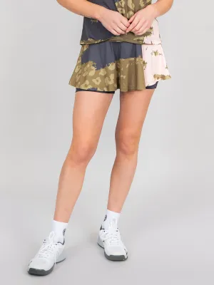 Printed Wavy Skirt