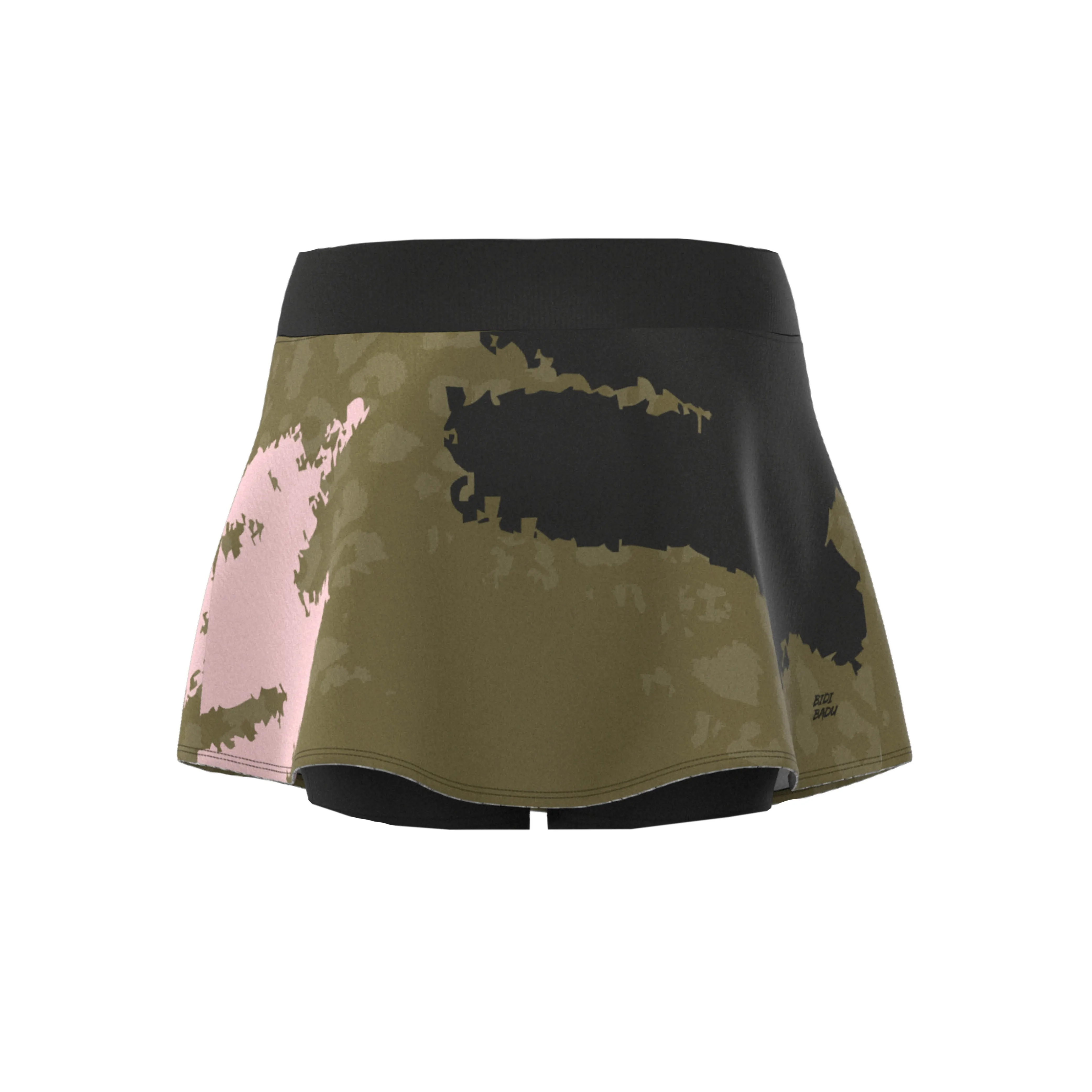 Printed Wavy Skirt