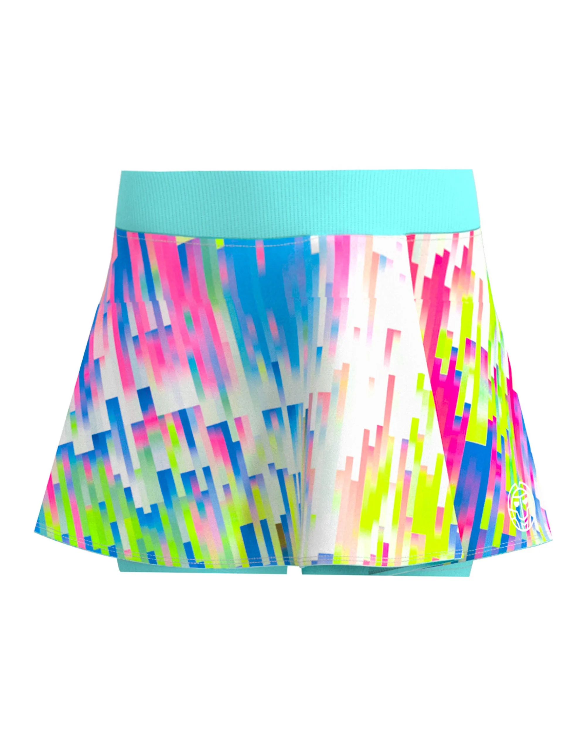 Printed Wavy Skort- Melbourne