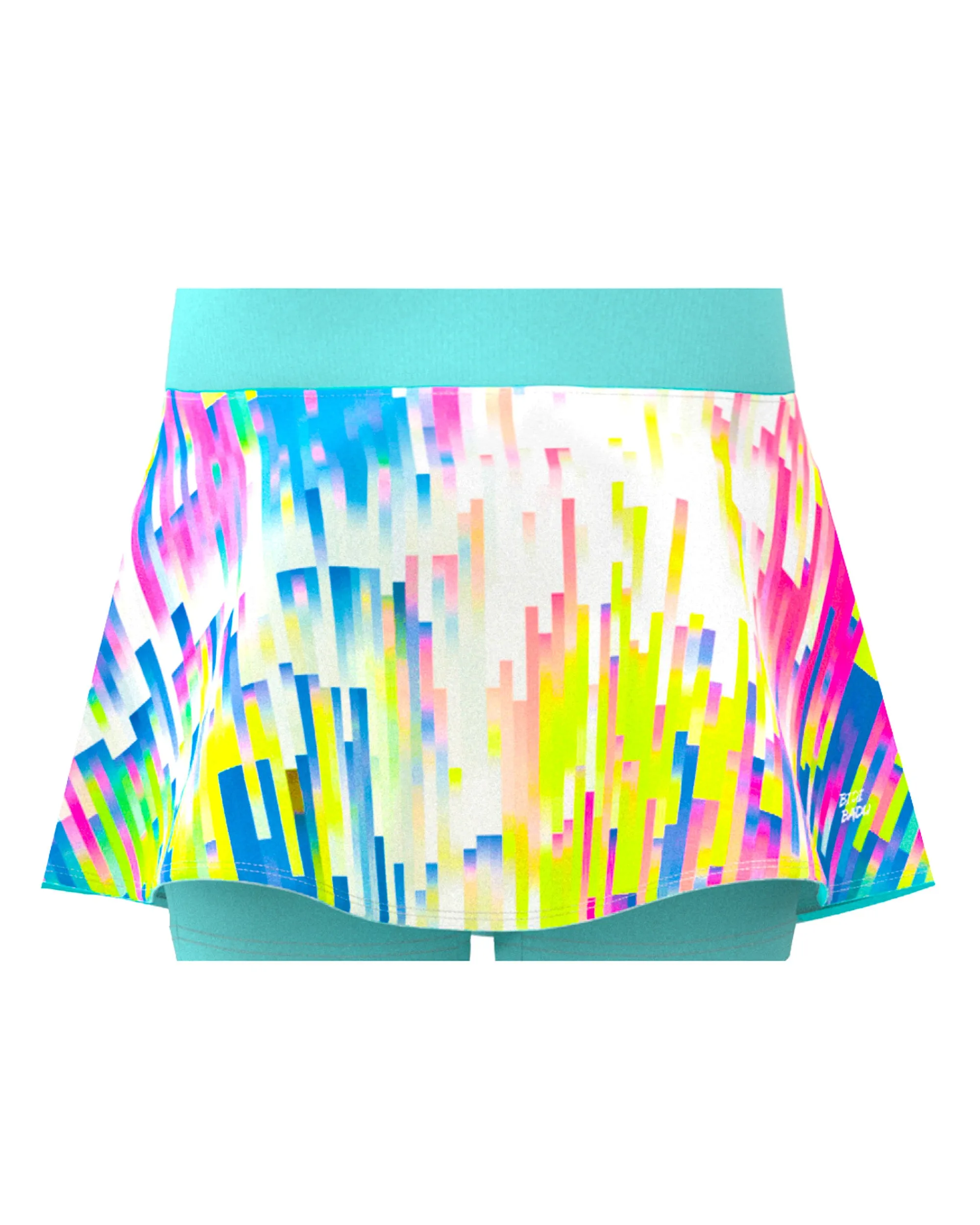 Printed Wavy Skort- Melbourne