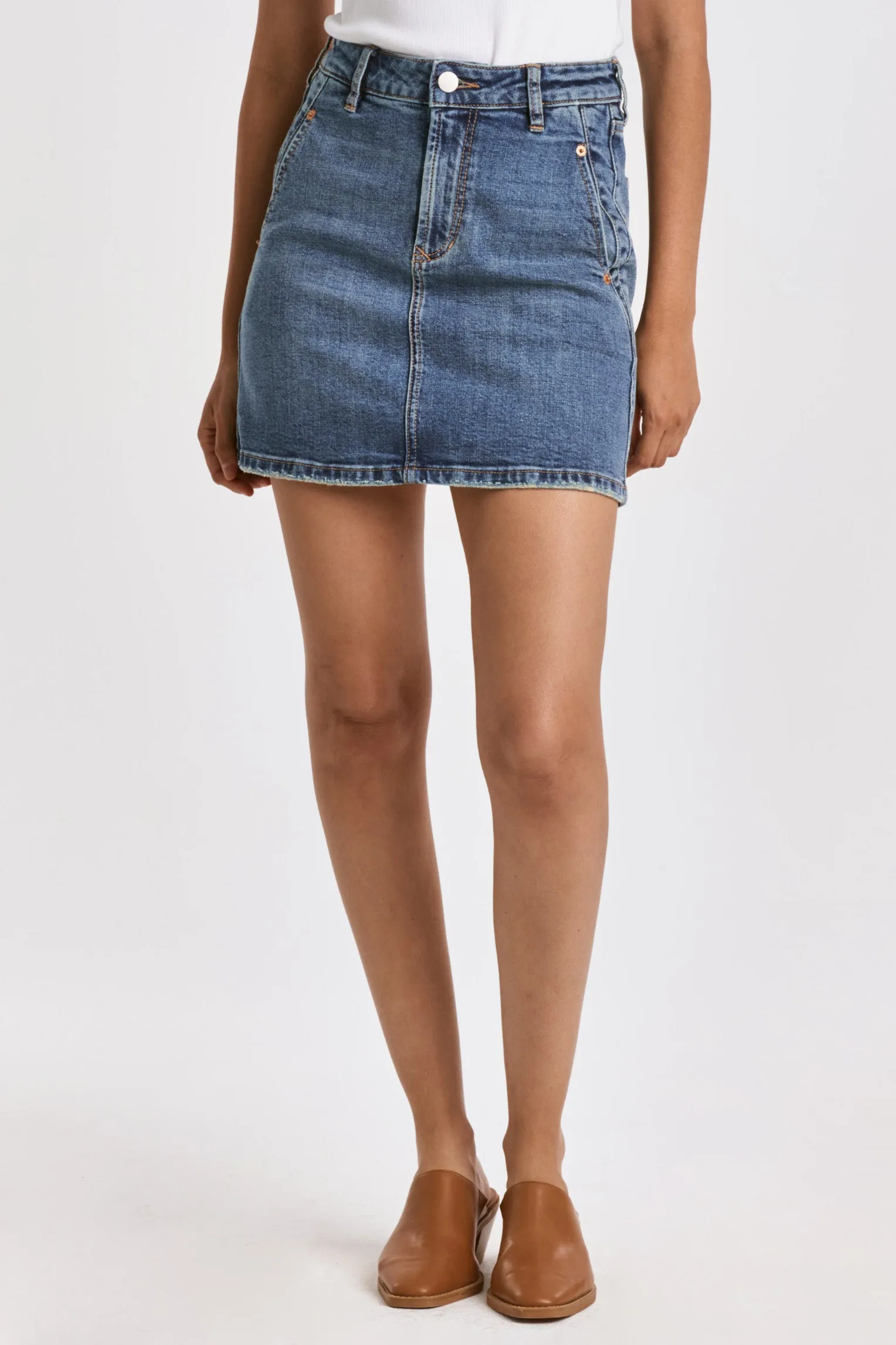 Quinn Denim Skirt