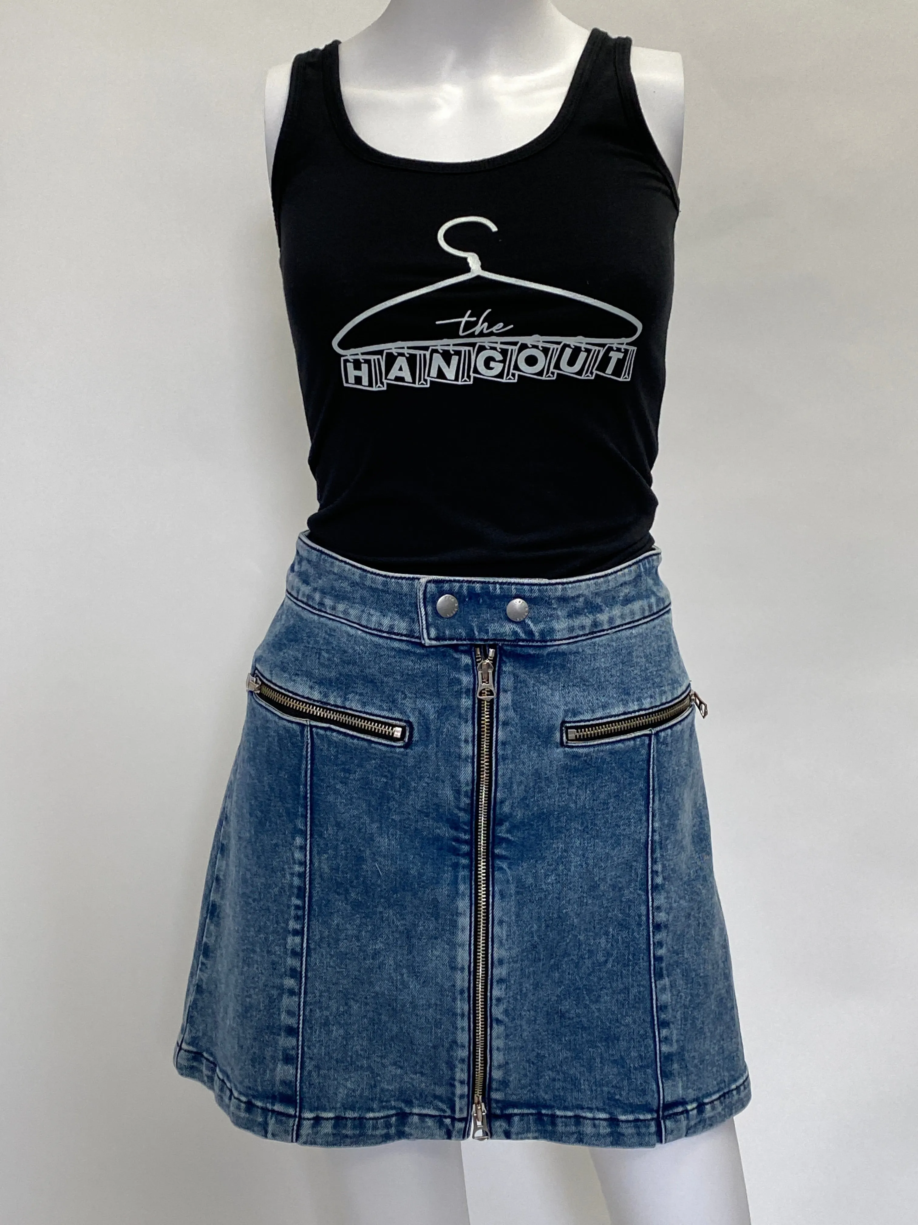 Rag & Bone Denim Mini Skirt