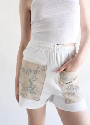RCYCLD Sweat Short with Embroidered Front Pocket