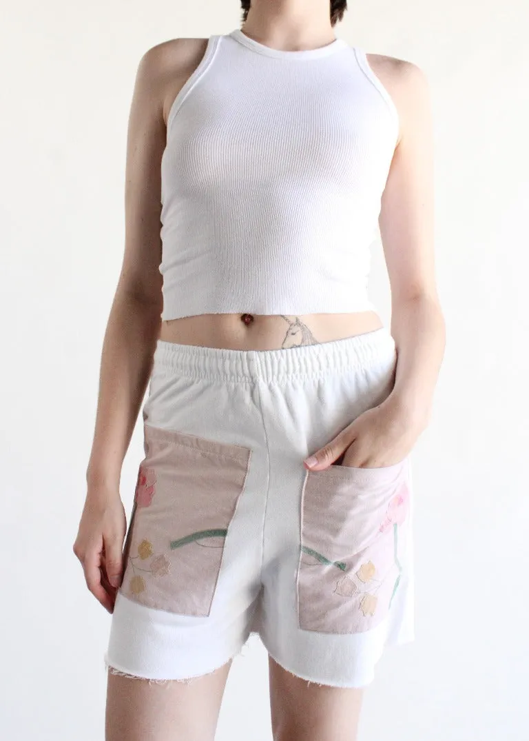 RCYCLD Sweat Short with Embroidered Front Pocket