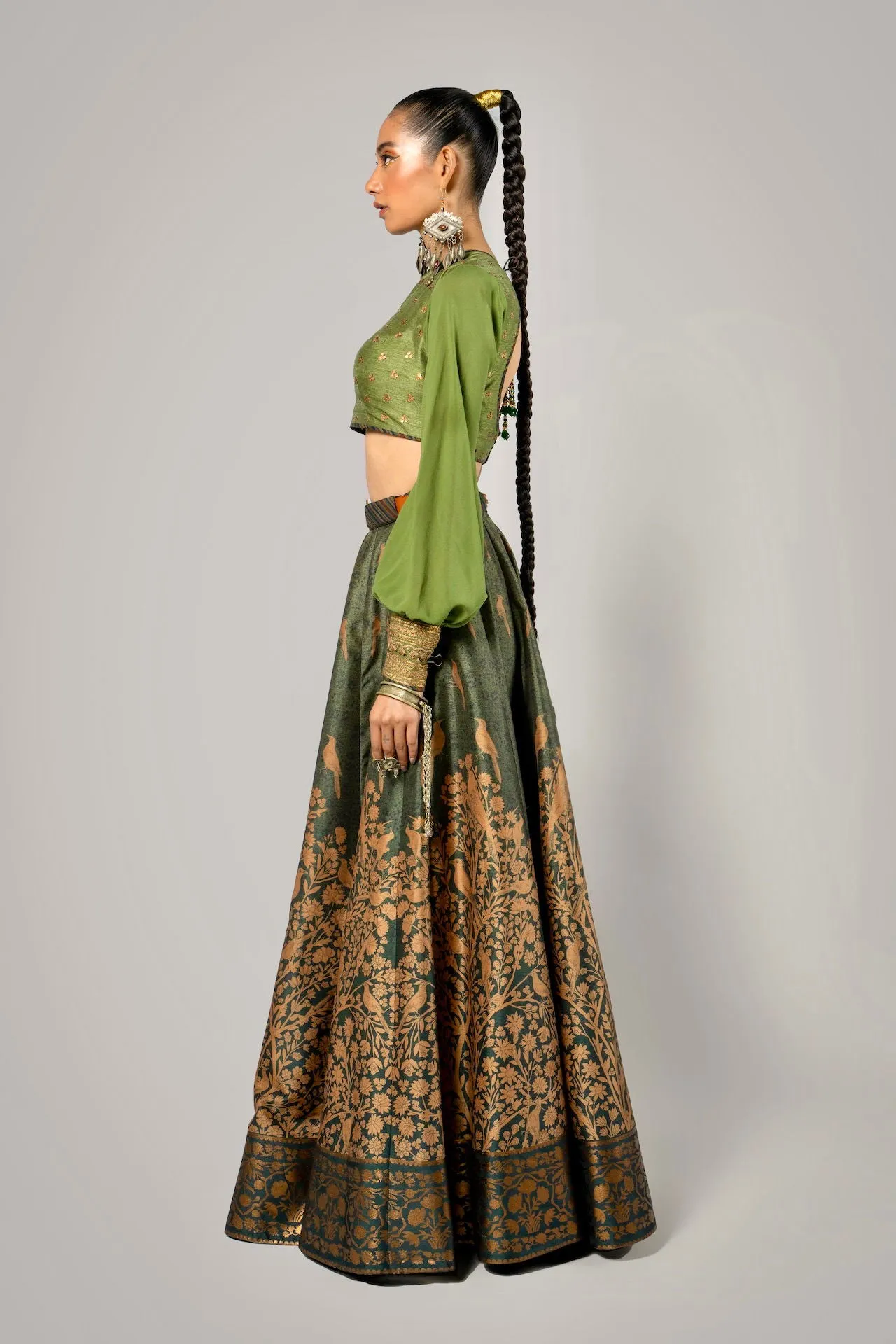 Royale Series Printed Skirt Set I - Ready to Ship