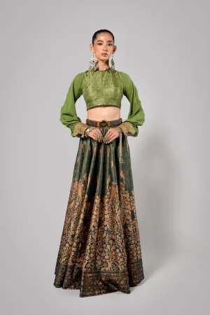 Royale Series Printed Skirt Set I - Ready to Ship