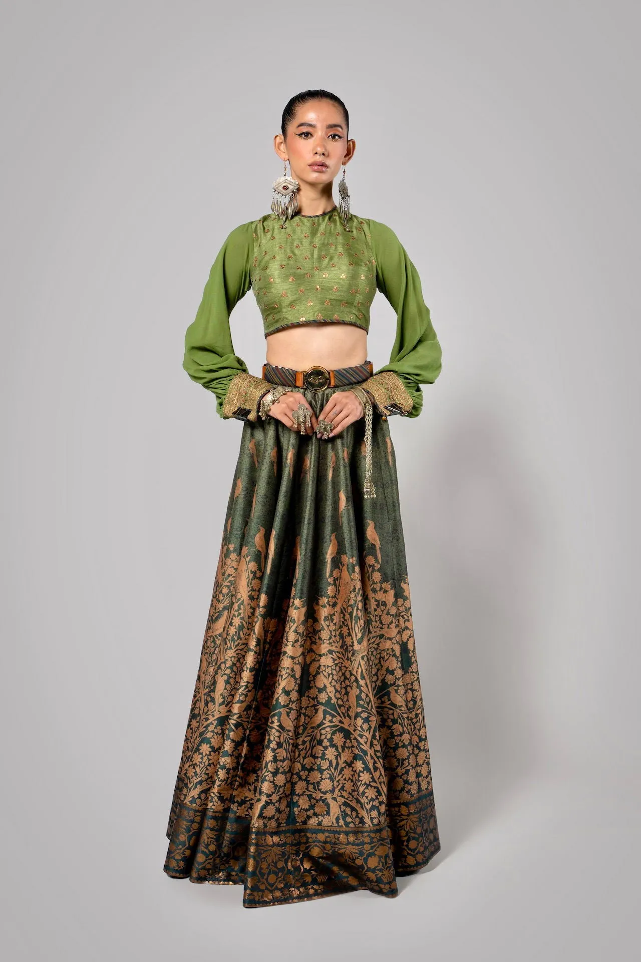 Royale Series Printed Skirt Set I - Ready to Ship