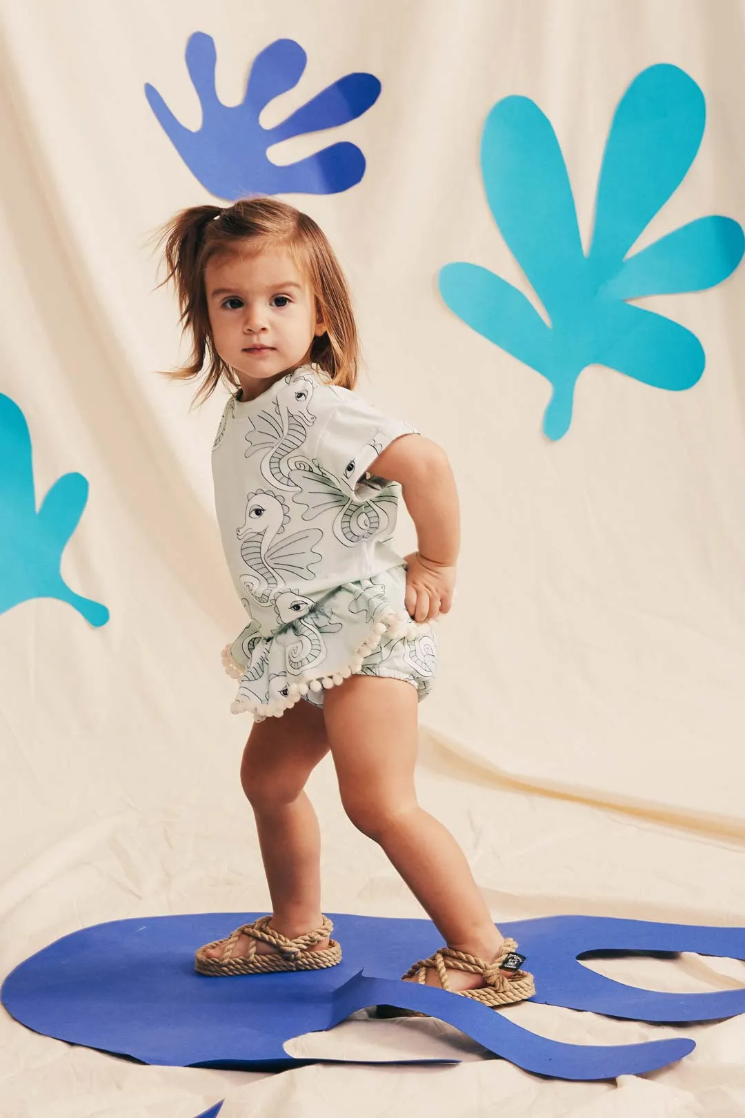Seahorse Mint T-shirt - HURRY! Only 2 left
