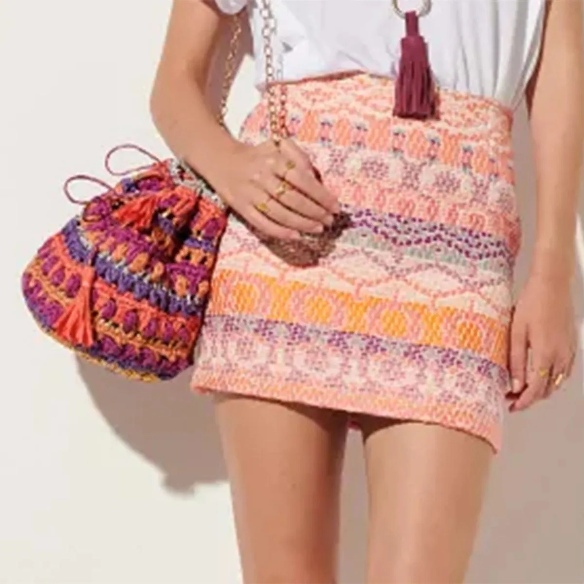 Sessun Travis Mini Skirt Tutti Frutti