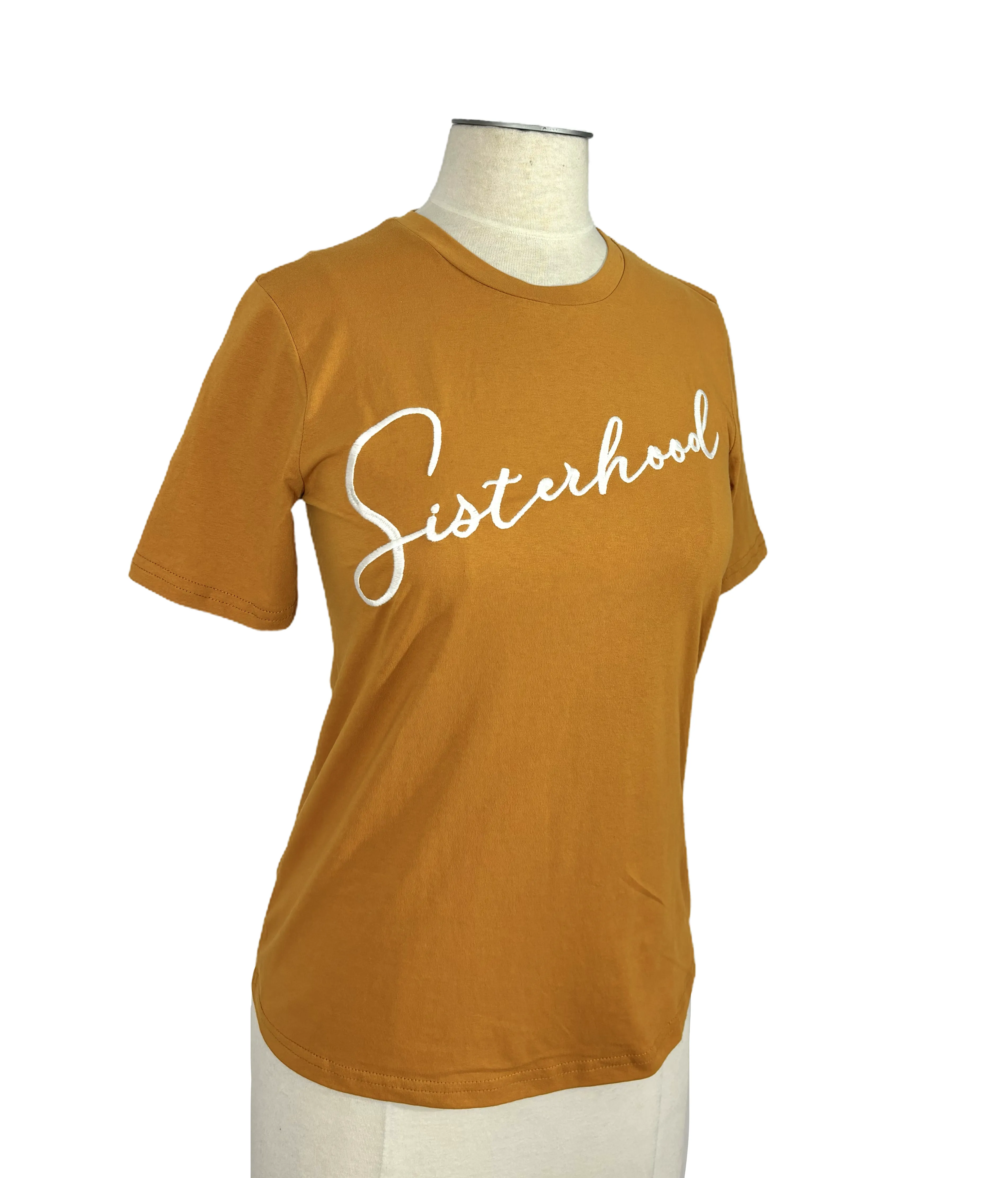 Sisterhood Embroidered T-Shirt