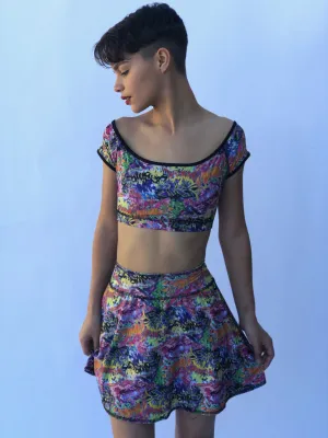 SKIRT/COVERUP GRAFFITI/BUNS OF STEEL