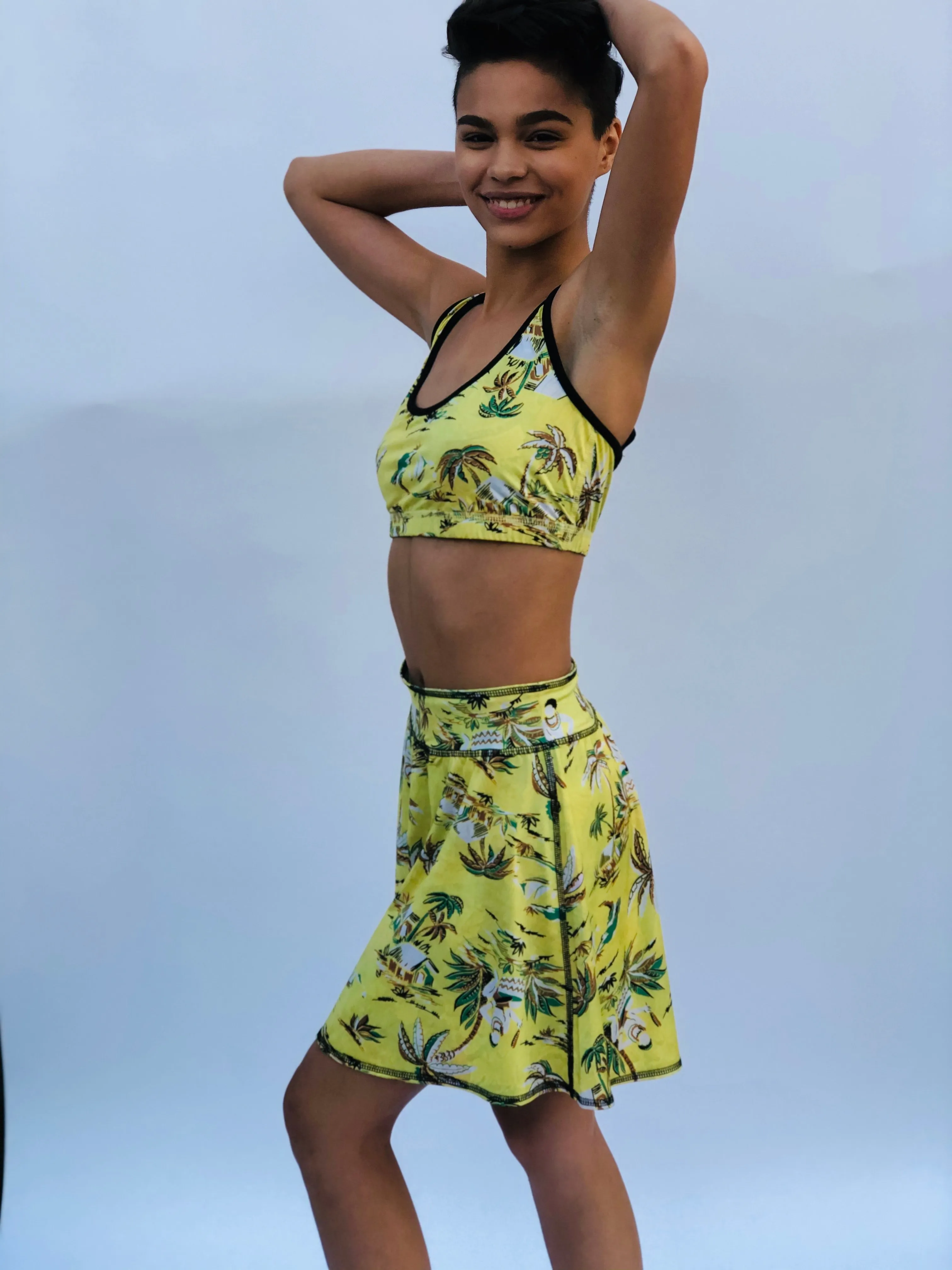 SKIRT/COVERUP TAHITIAN LOVE/GONE BANANAS