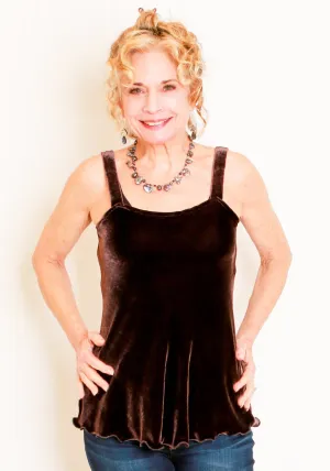 Slip Top in Velvet