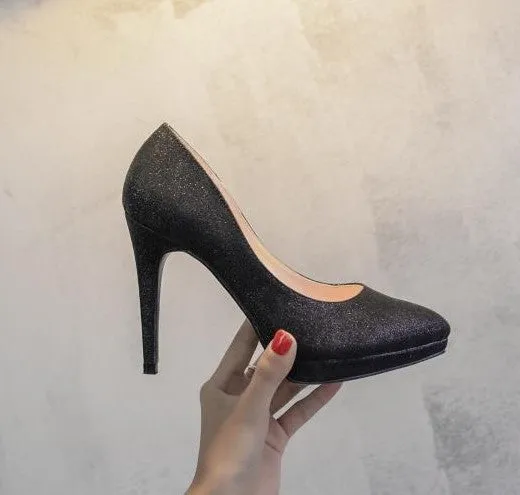 Small Size Platform High Heel Pump Shoes SS26