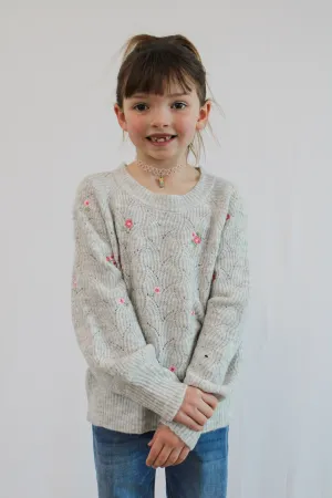 SOPHIE GIRLS RAGLAN SWEATER