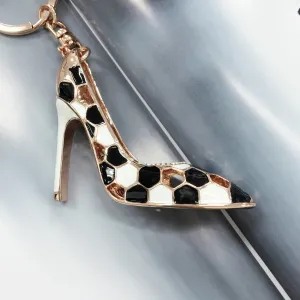 Spotted High Heels Bag Charm