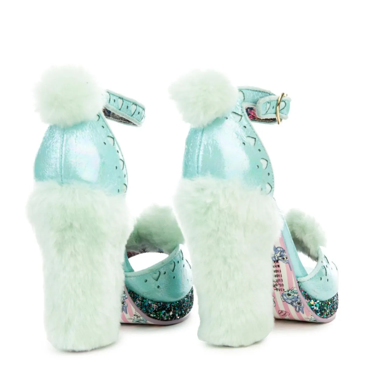 Teddy Toes Mint Heel Mint