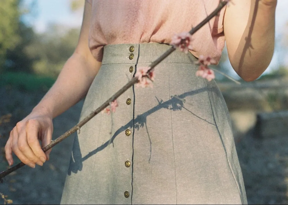 The Bae Linen Skirt