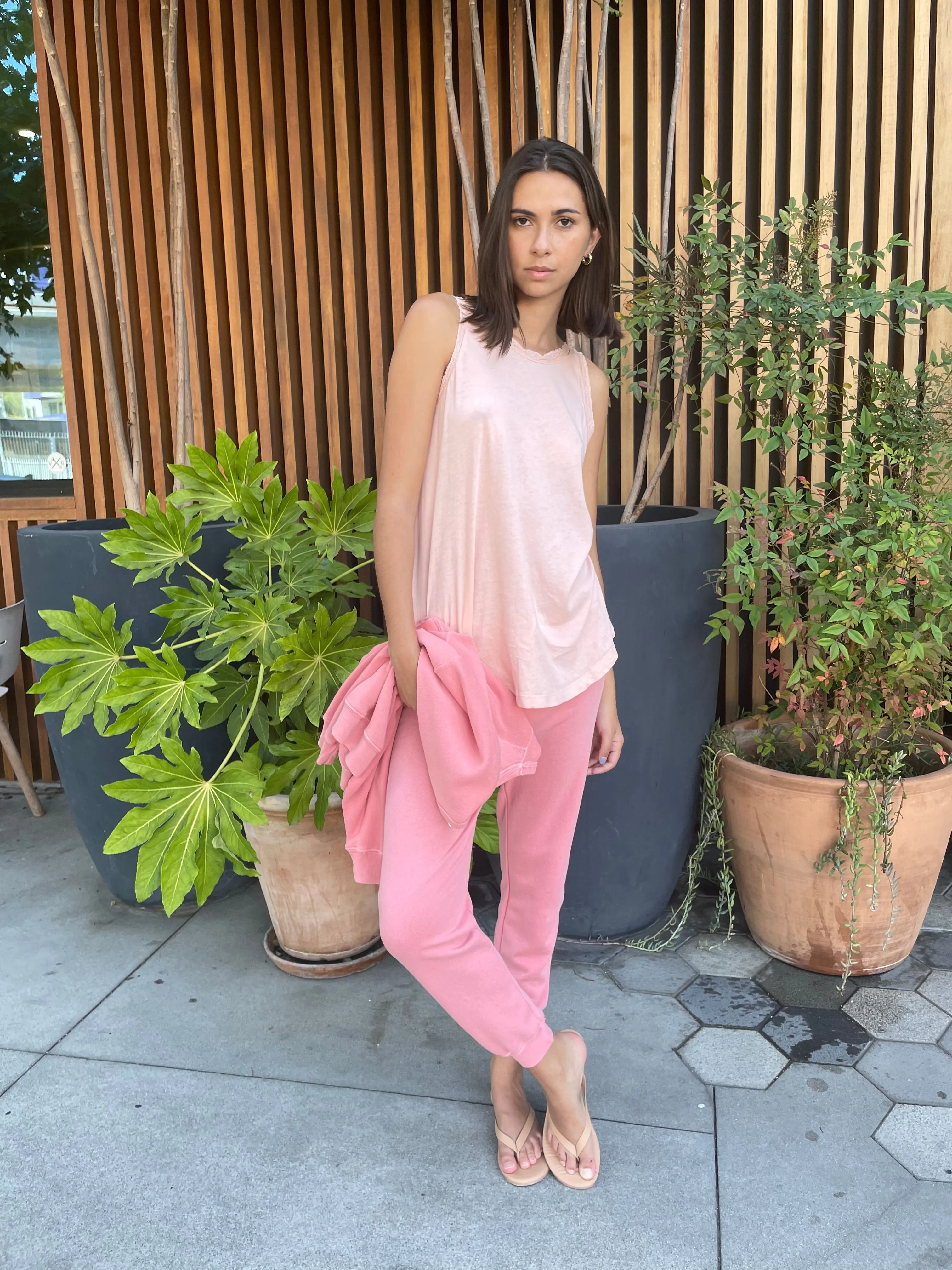 The Great Lace Slouch Sleep Tank