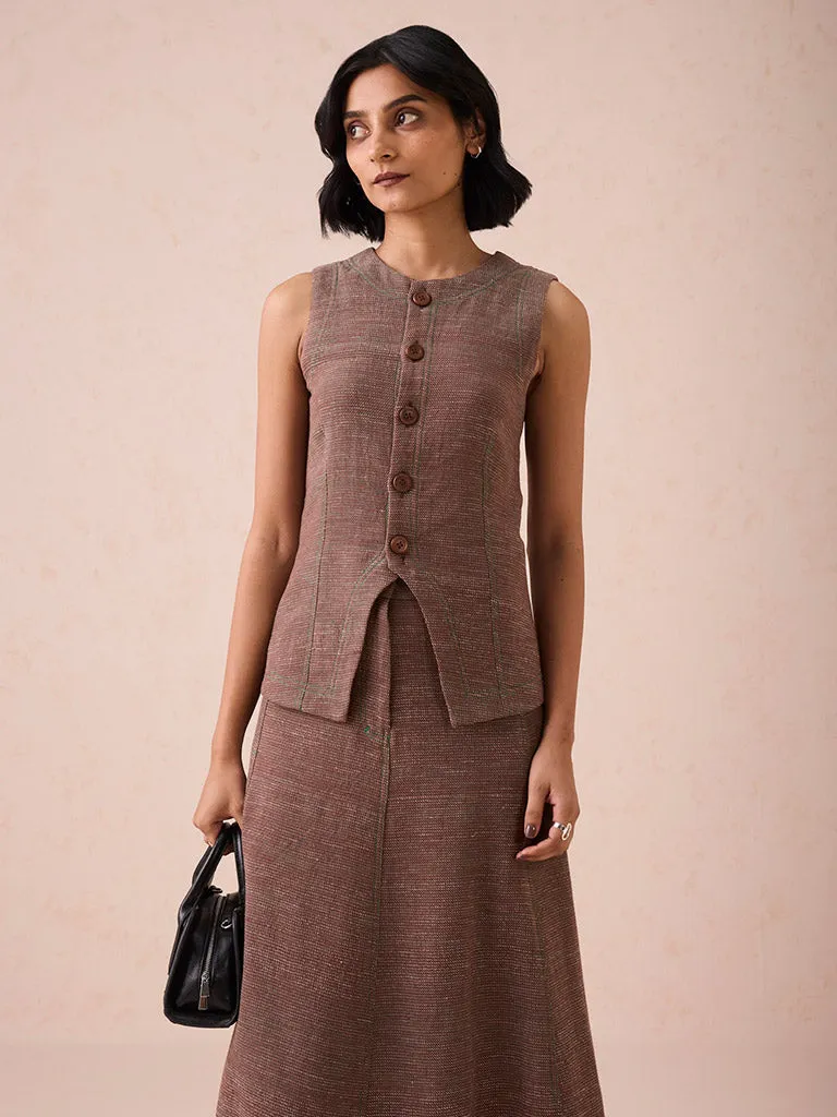 The Hazel Sun Midi Skirt