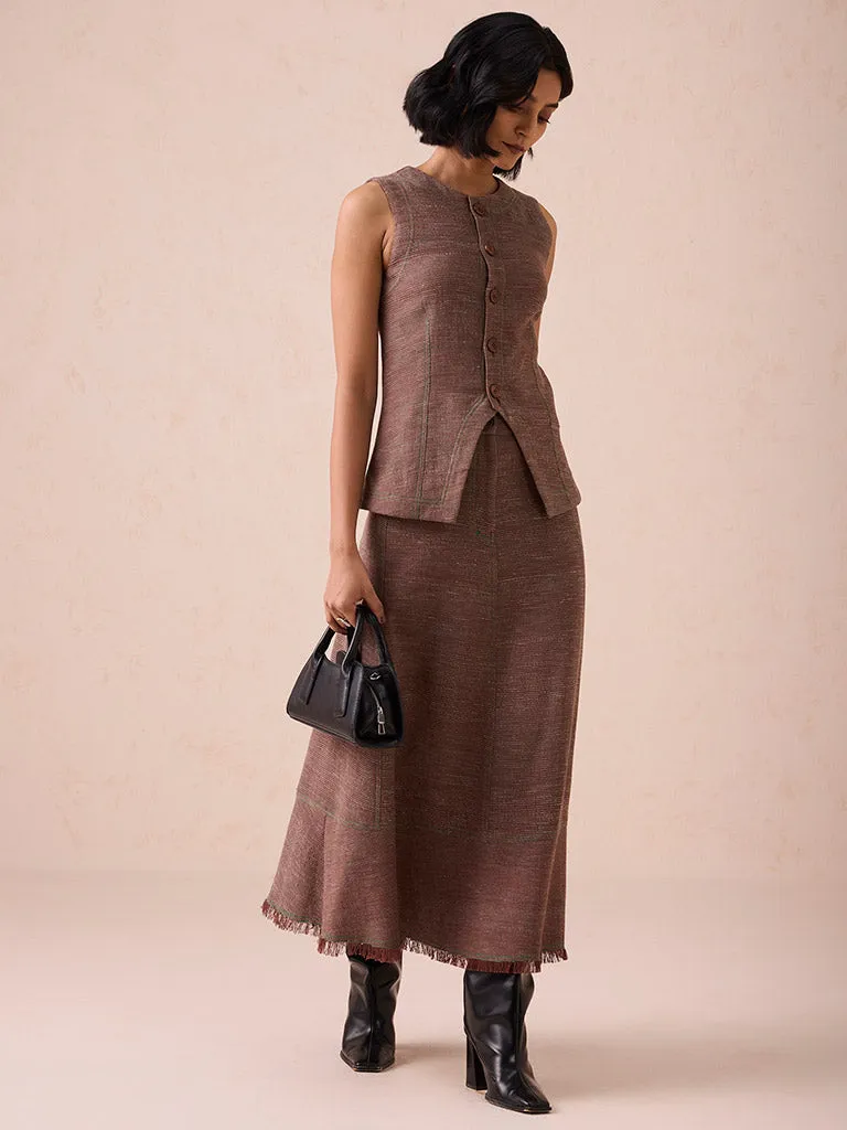 The Hazel Sun Midi Skirt