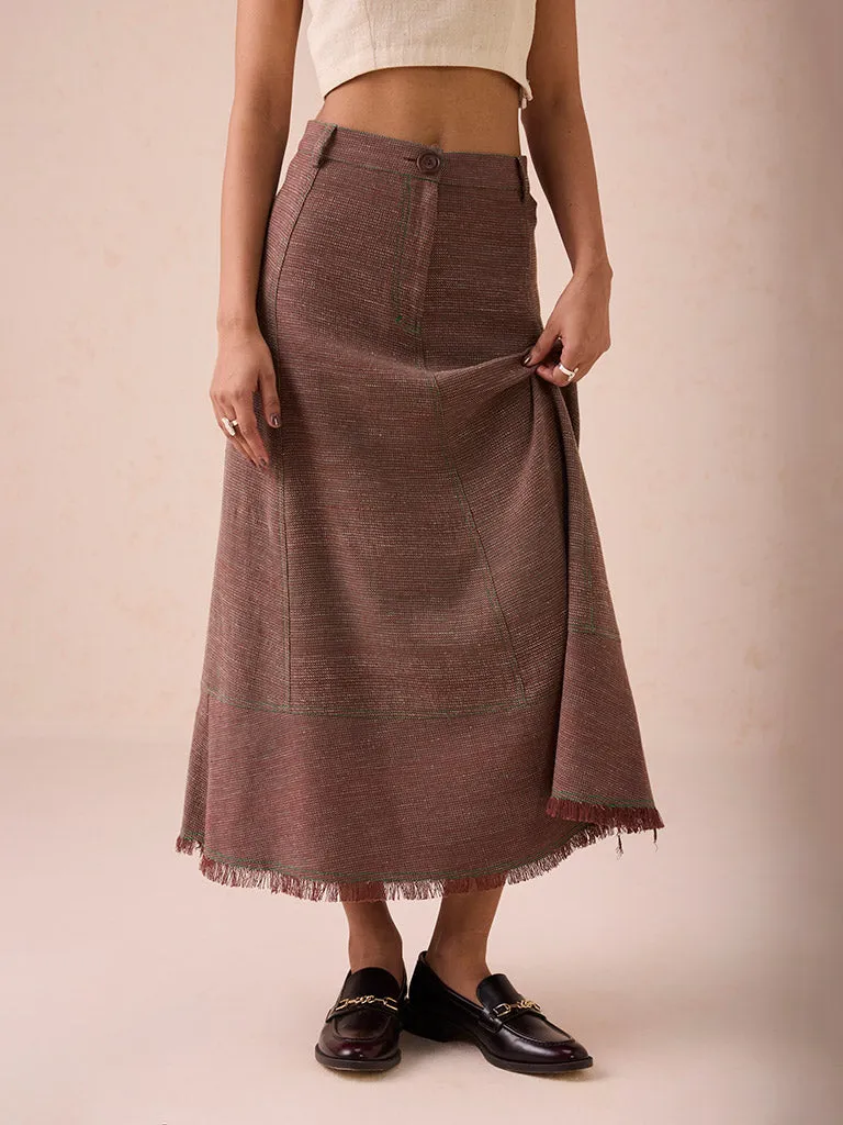 The Hazel Sun Midi Skirt