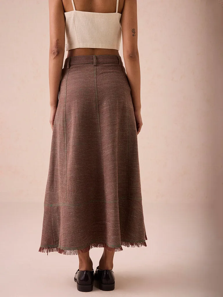 The Hazel Sun Midi Skirt