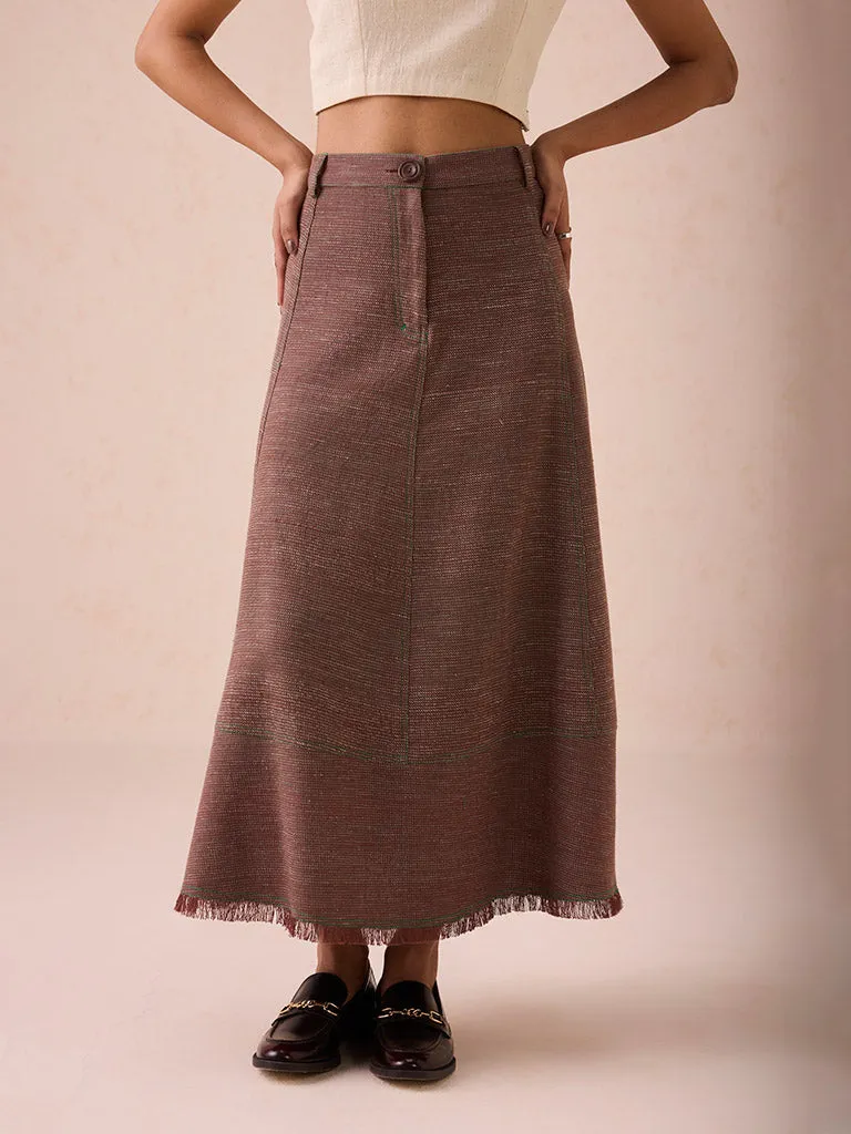 The Hazel Sun Midi Skirt